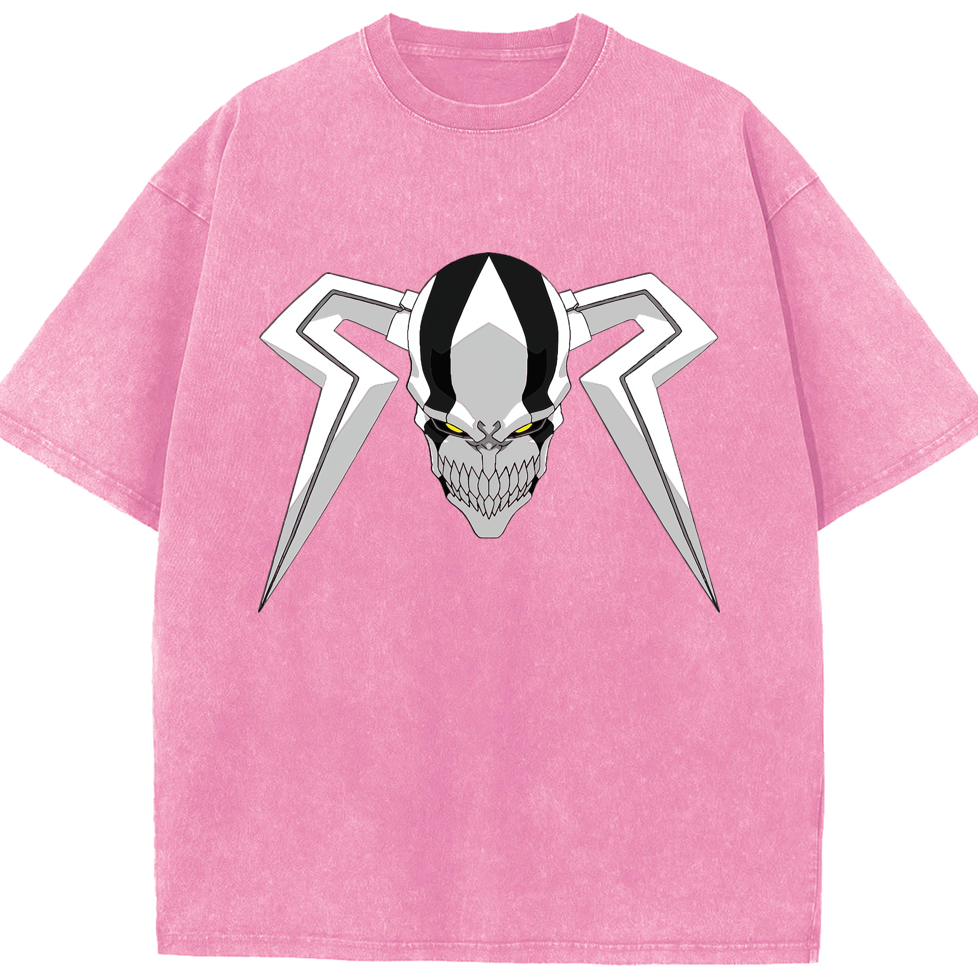 （画像用） ブリーチ 黒崎一護（くろさき いちご）BLEACH Kurosaki Ichigo 綿100% ヴィンテージ風 半袖Tシャツ（フロントプリント）